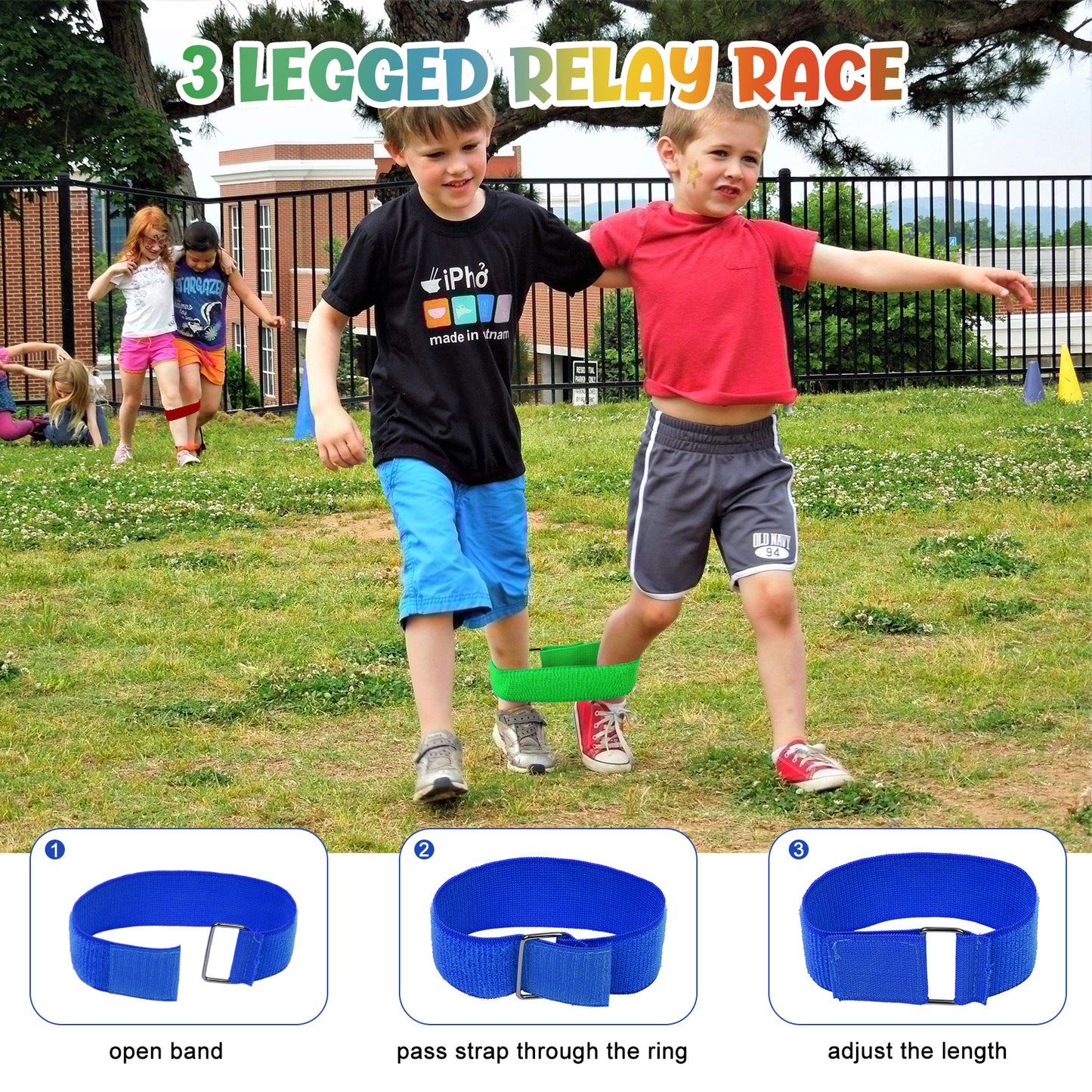 Zsiparty 29 Pcs Outdoor Games, Summer Yard Lawn Games Potato Sack Race Bags for Adults & Family